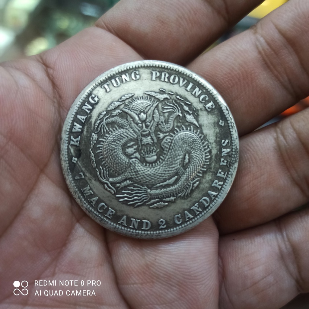 Đồng Xu Phong Thuỷ Hình Con Rồng 4.5cm