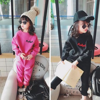 Bộ nỉ bông hàng QCCC cho bé trai bé gái