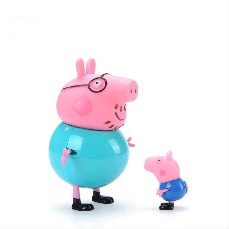 Set 4 Búp Bê Gia Đình Heo Peppa Dễ Thương