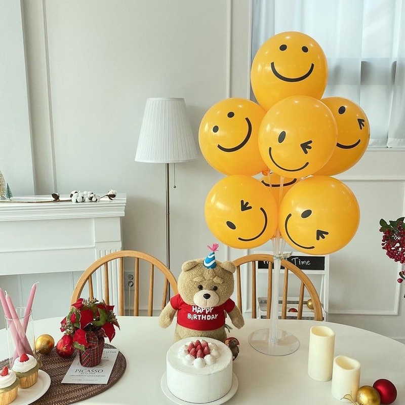 Set 10 Bong Bóng Trang Trí Tiệc Sinh Nhật Cho Bé