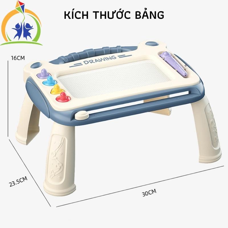Bảng vẽ tự xóa cho bé, Bảng viết tự xóa từ tính đồ chơi thông minh cho bé trai, bé gái GenKids