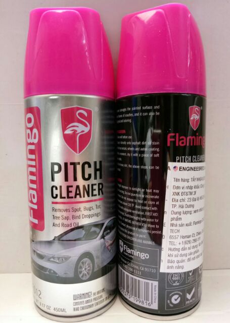 Tẩy nhựa đường Pitch Cleaner Flamingo