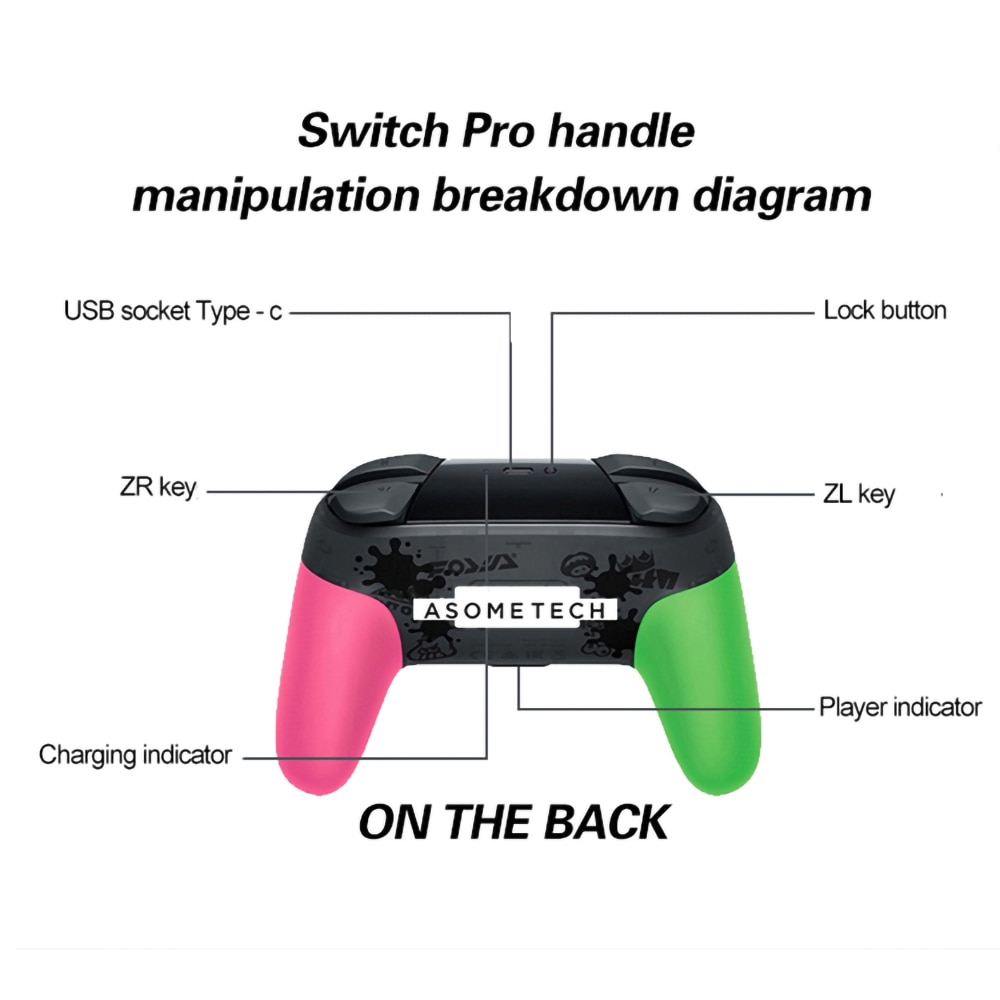 Nintend Switch Pro Wireless Bluetooth Controller Nintendo NS Pro Console Joystick Switch Gamepad