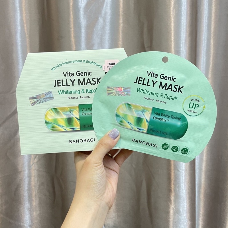 Hộp 10 miếng( mẫu mới nhất ) Mặt nạ Banobagi Vita Genic Jelly Mask 30g