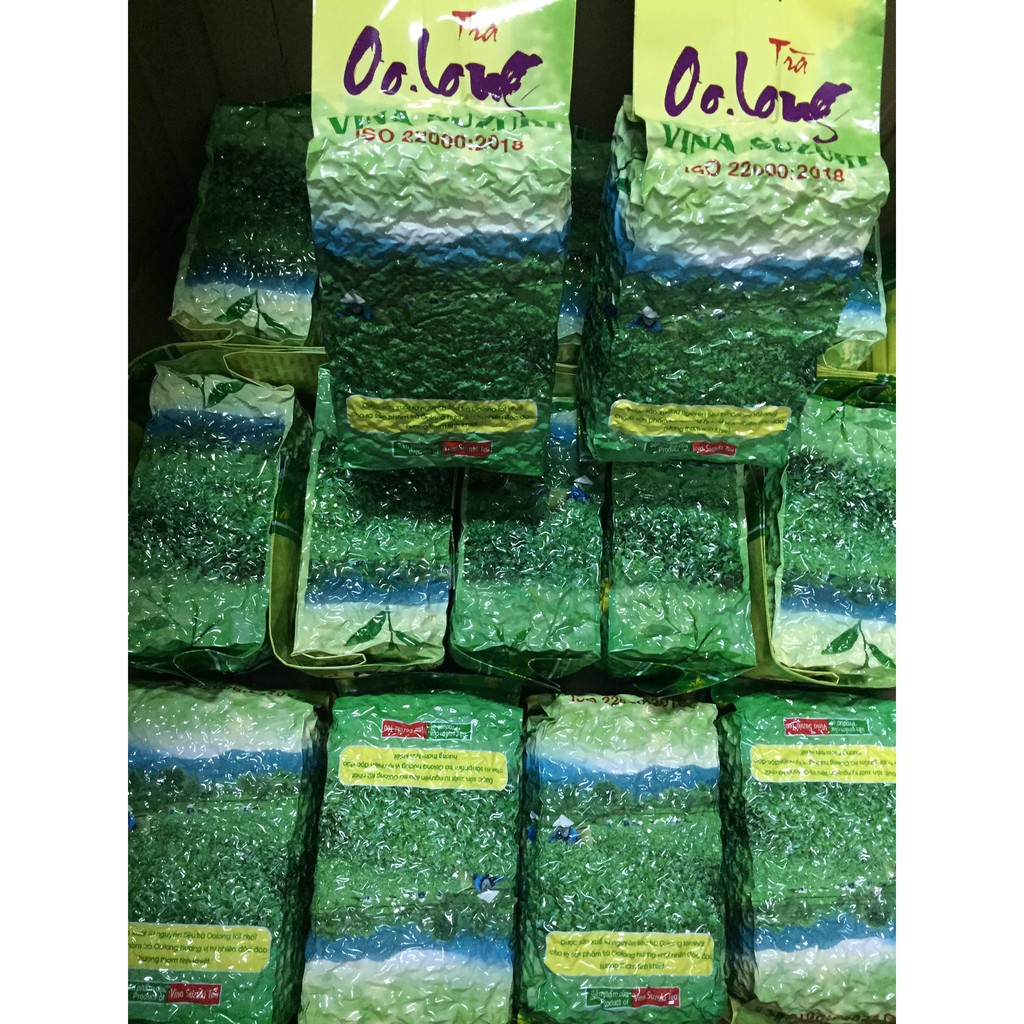Trà Oo long - trà hữu cơ Vina Suzuki 1kg 4 gói 250gr