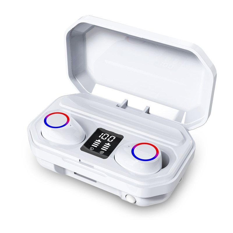 Tai Nghe zzz Bluetooth 5.0 Không Dây Kèm Hộp Sạc 50mAh