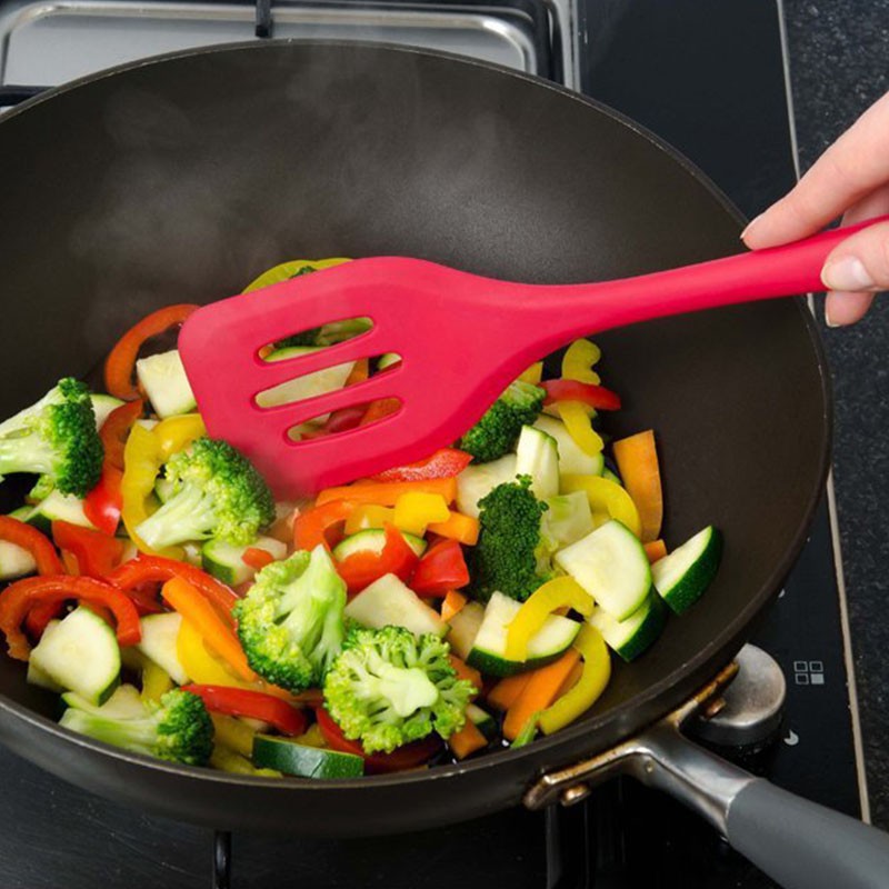 Bộ 5 dụng cụ làm bánh bằng silicon màu hồng đáng yêu