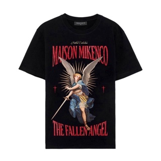 Áo phông nữ nam MIKENCO xịn thời thượng in Fallen Angel 5D, áo thun co dãn local Unisex ngắn tay cổ vo tròn ulzza MK1