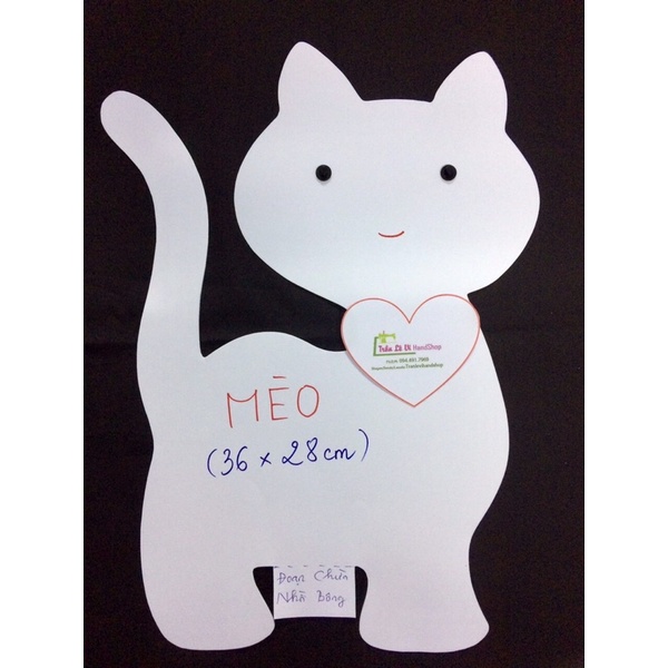 😼Rập giấy tự may Mèo handmade