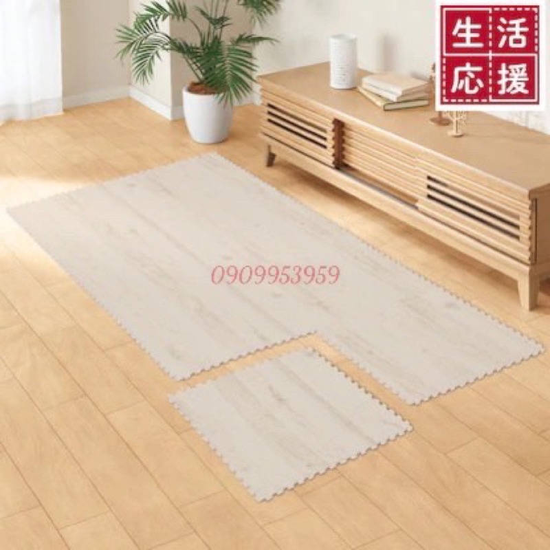 thảm vân gỗ 45×45×1cm và 30×30×1cm