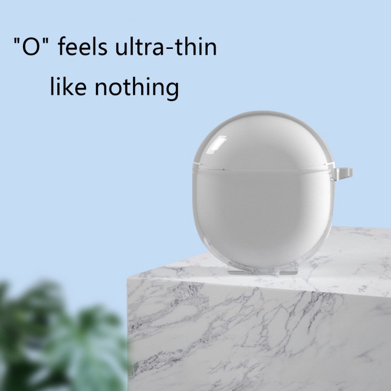 Vỏ Bảo Vệ Hộp Sạc Tai Nghe Làm Từ TPU Trong Suốt Cho Realme Buds Air 2