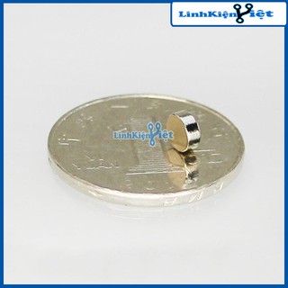 Bộ 5 Viên Nam Châm Đất Hiếm 5x3mm ( Từ Tính Hút Cực Mạnh )