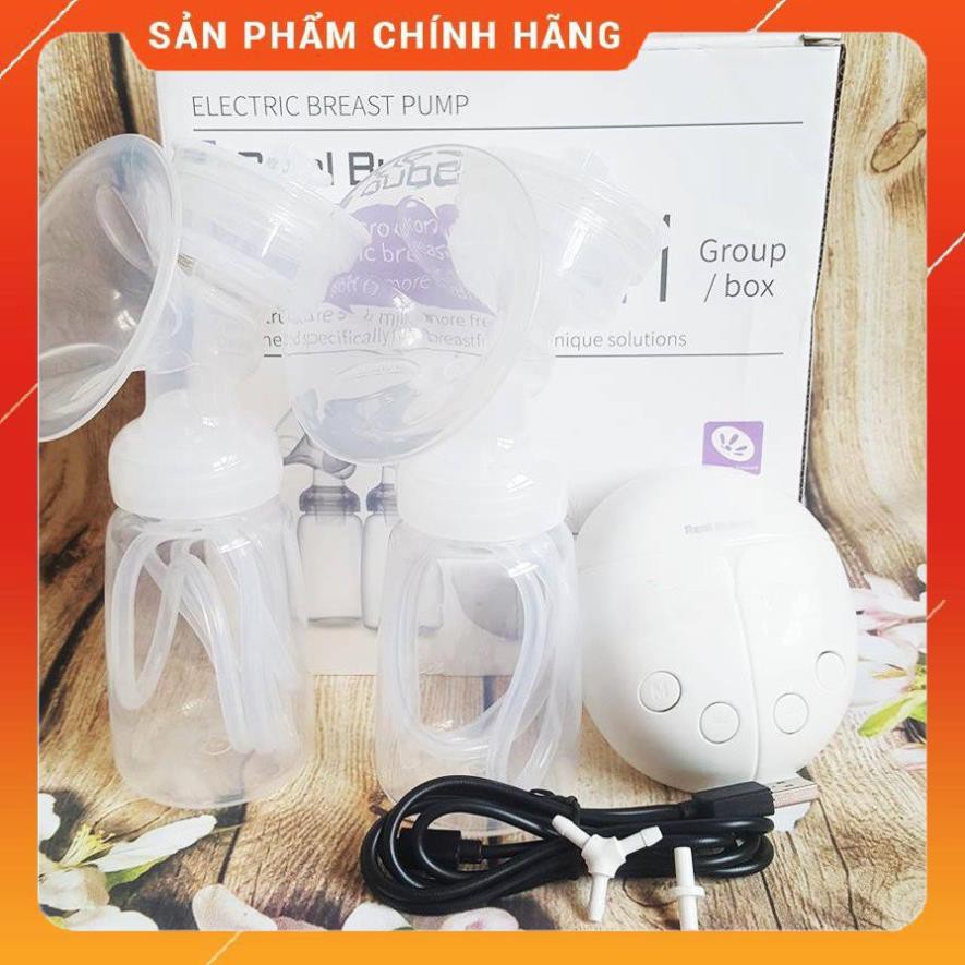 Máy Hút Sữa Điện Đôi REAL BUBEE Nhiều Cấp Độ Hút, Có Chế Độ Massage