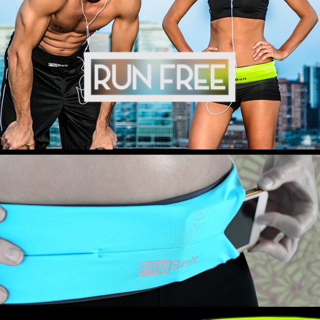 Combo 2 đai chạy bộ Flipbelt