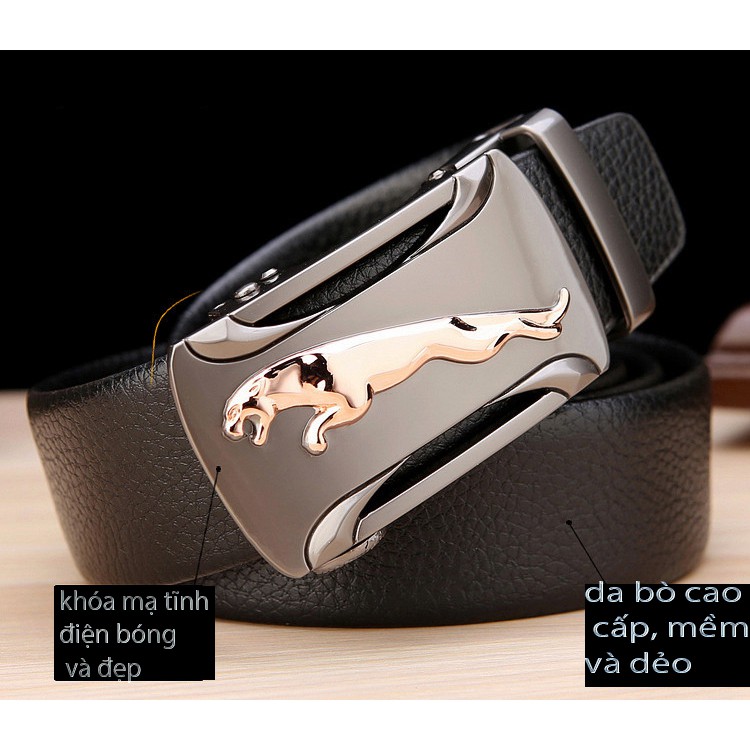 HÀNG HIỆU/Thắt Lưng Da Nam Khóa Tự Động Cao Cấp Dây Nịt Nam Da Bò 100% Chính Hãng  Mầu Vàng Bạc Nam Tính... | BigBuy360 - bigbuy360.vn