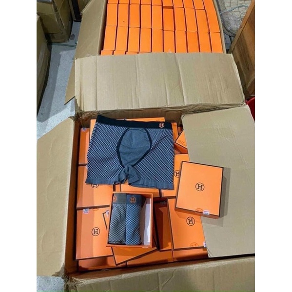 Hộp 3 sịp nam cao cấp hộp cam