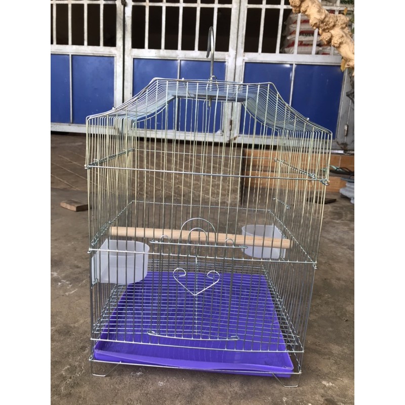 Lồng chim vuông nuôi chim cảnh, sóc, thỏ bọ nhỏ