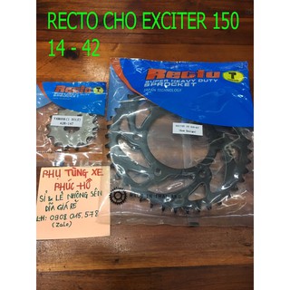 (Ex150 - FZ150i) Dĩa Size 38/39 D40/41/42/43/44/45 ( Bán Lẻ)  Nhông Dĩa Recto