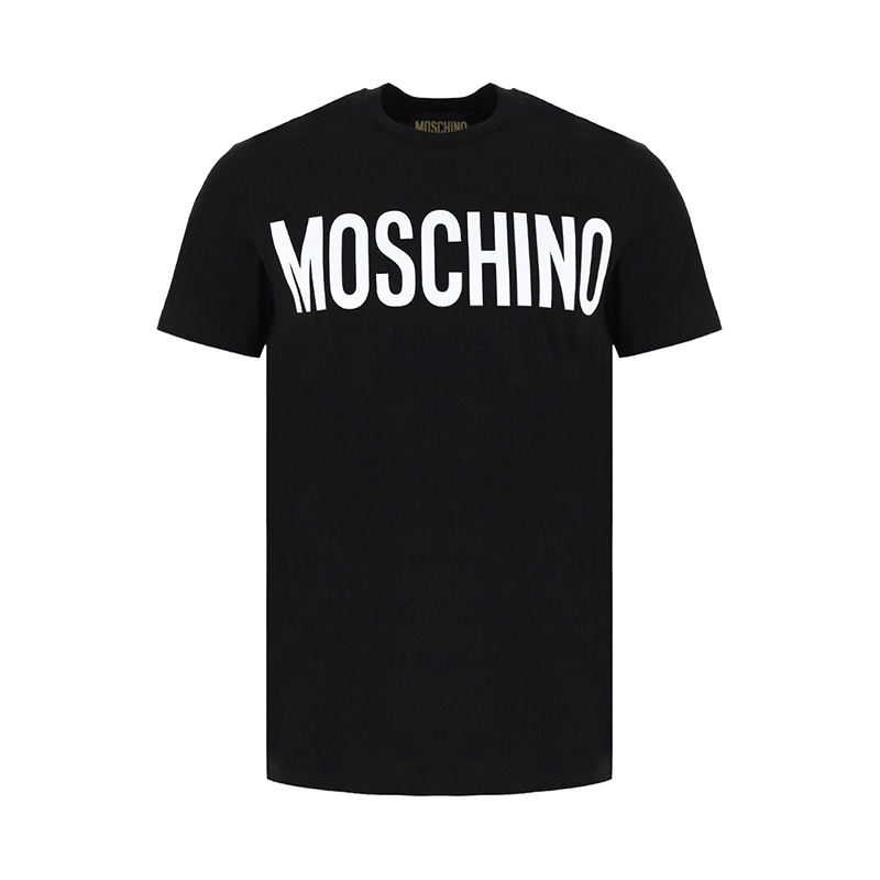 Áo Thun In Chữ MOSCHINO Kiểu Cổ Điển Cá Tính Cho Nam 070120411555