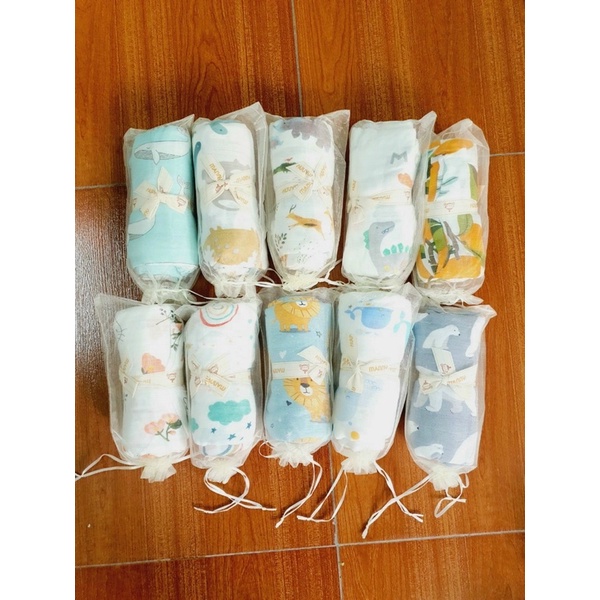 khăn tắm Aden 2 lớp siêu mềm cho bé