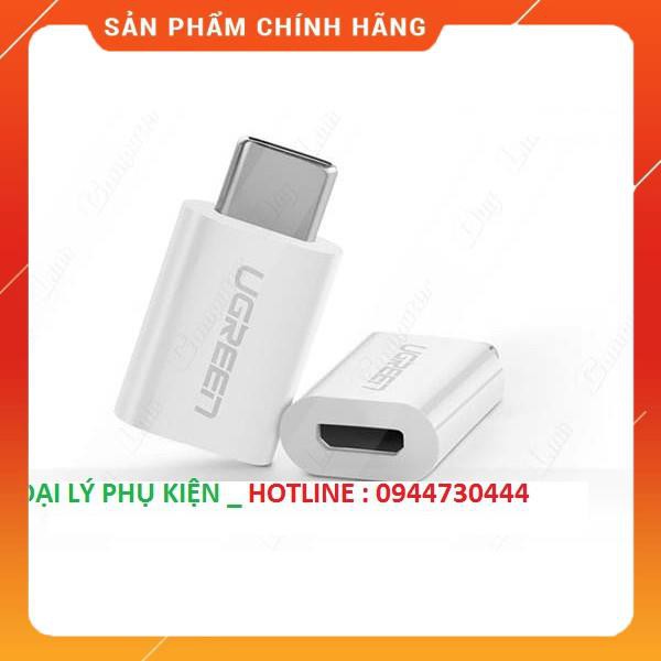 Đầu chuyển đổi USB Type C sang Micro USB Ugreen 30154 dailyphukien