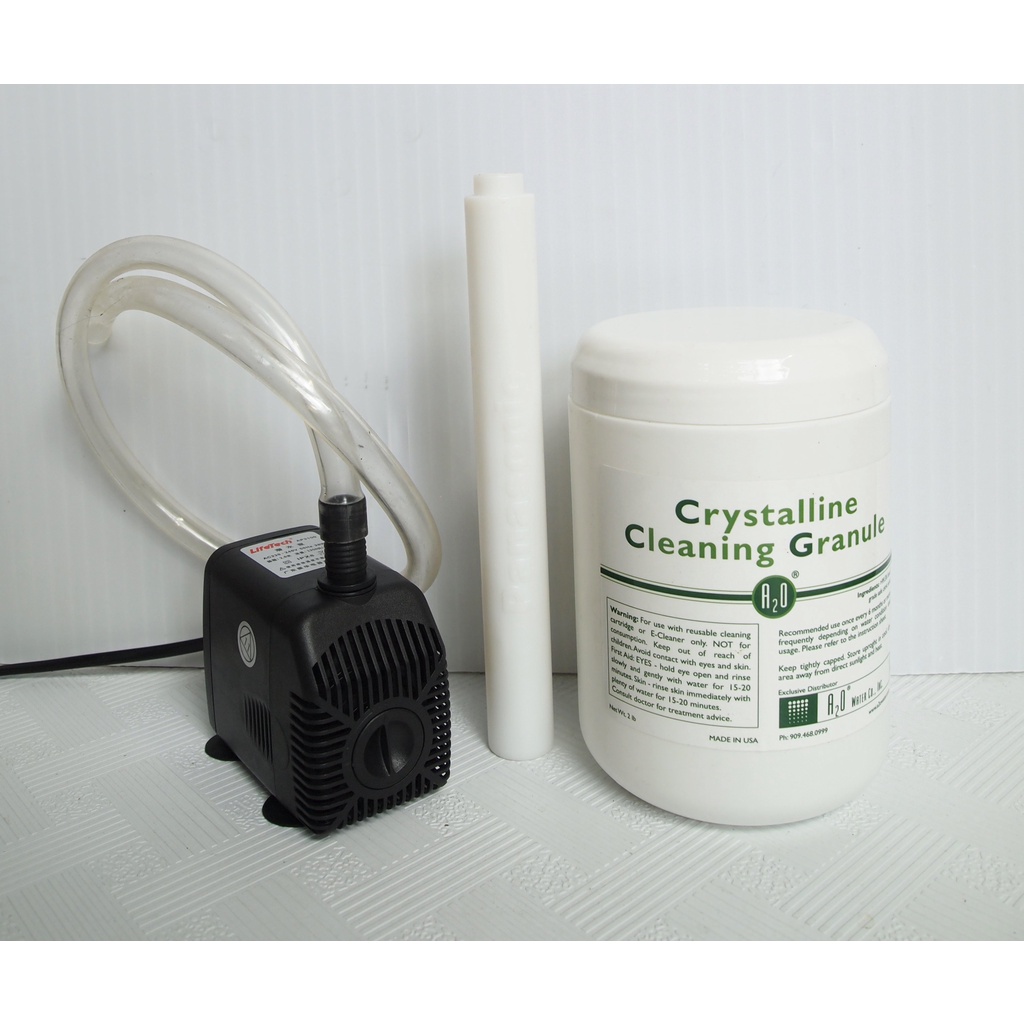 Combo Lõi Giả + Máy Bơm + 1Kg Bột Acid Dùng Vệ Sinh Máy Lọc Nước Điện Giải Panasonic