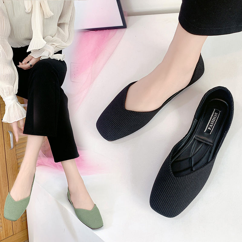 Giày Cao Gót Mũi Vuông Thời Trang Thanh Lịch Cho Nữ