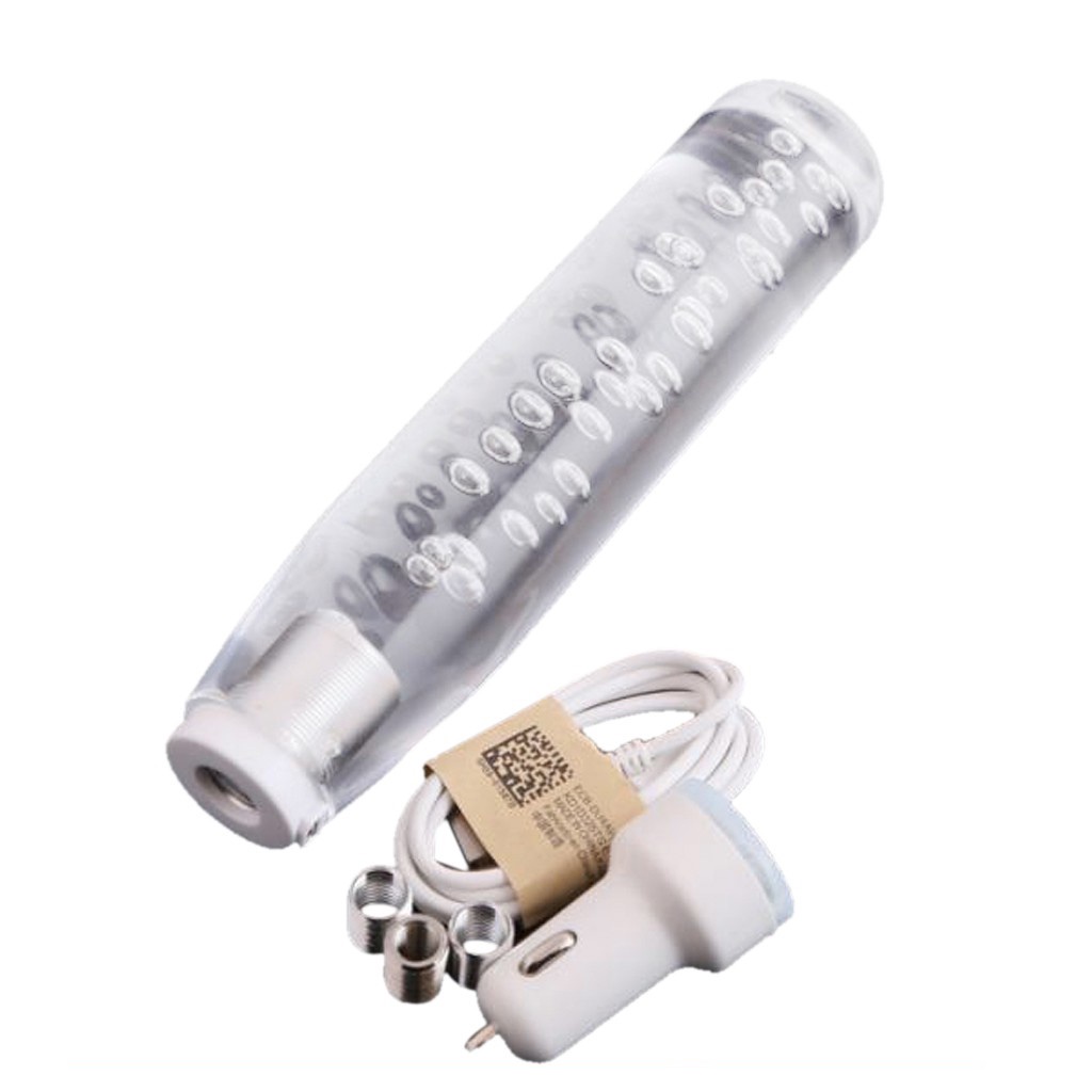 Tay Nắm Cần Số Xe Hơi Có Đèn LED Gradient 10/15/20/25/30CM Nhiều Màu Tay Nắm Cần Số Xe Hơi Pha Lê Trong Suốt Có Đèn Led