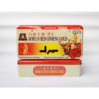 VIÊN ĐẠM HỒNG SÂM BỒI BỔ SỨC KHỎE - NHÂM SÂM - ĐÔNG TRÙNG HẠ THẢO - ĂN KHỎE NGỦ TỐT - KOREAN RED GINSENG GOLD HỘP SẮT