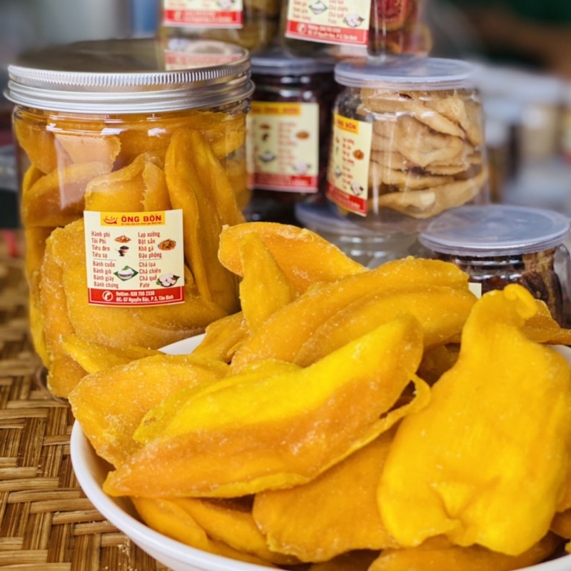 Xoài Sấy Dẻo Loại Đặc Biệt - Dẻo, Ngọt Tự Nhiên