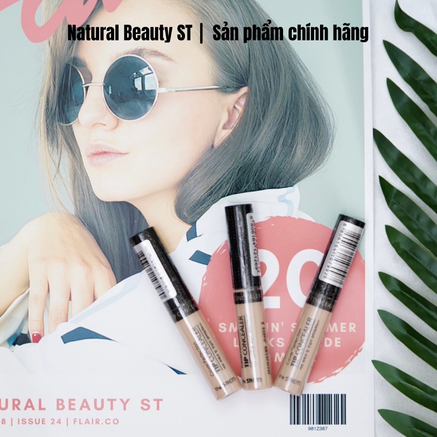 Kem che khuyết điểm The Saem mỏng nhẹ che phủ tốt tiệp da nhanh chóng | BigBuy360 - bigbuy360.vn