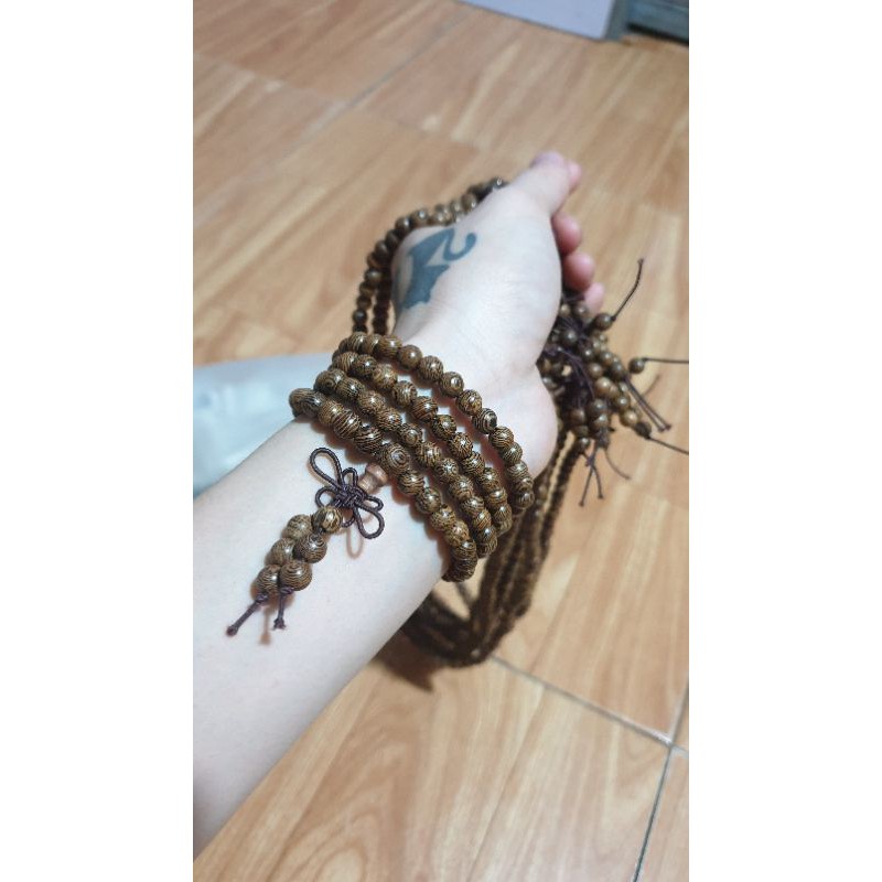 chuỗi gỗ muồng 108 6 ly