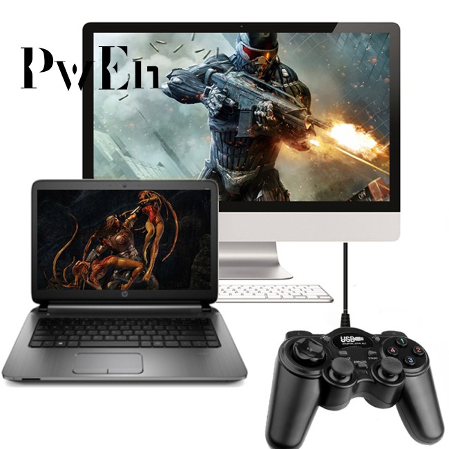 Tay cầm chơi game điều khiển cho PC máy tính xách tay USB cao cấp