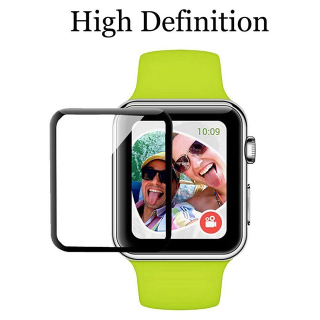 Kính cường lực Apple Watch Seri 6,5,4,3,2,1 giúp bảo vệ màn hình đồng hồ thông minh với các size 38mm, 40mm, 42mm, 44mm