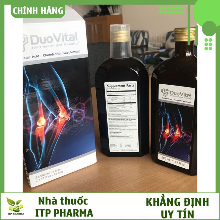 DuoVital - Bổ sung chất nhờn cho sụn khớp, hàng nhập nguyên chai từ Đức - Nhà thuốc ITP Pharma