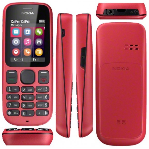 Điện Thoại Nokia 101 Máy 2 Sim 2 Sóng Máy Zin Đủ Phụ Kiện Pin Sạc Bh 12 Tháng