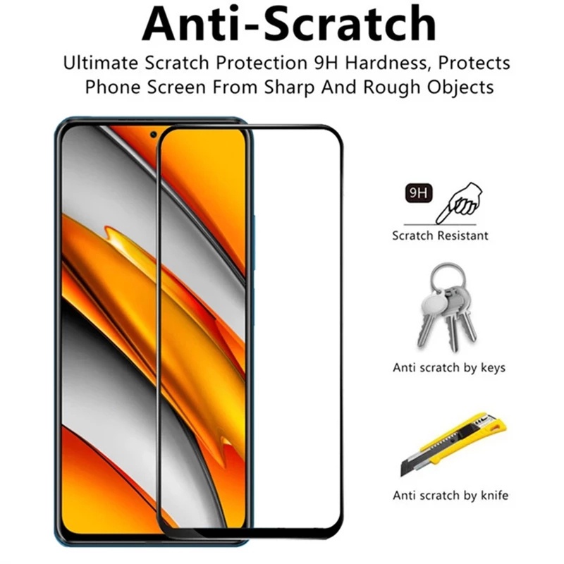 Kính Cường Lực 21D Bảo Vệ Màn Hình Samsung Galaxy A52 A52S A32 A72 A12 A02 A02S A42 A51 A71 M02 M12 M02S M42