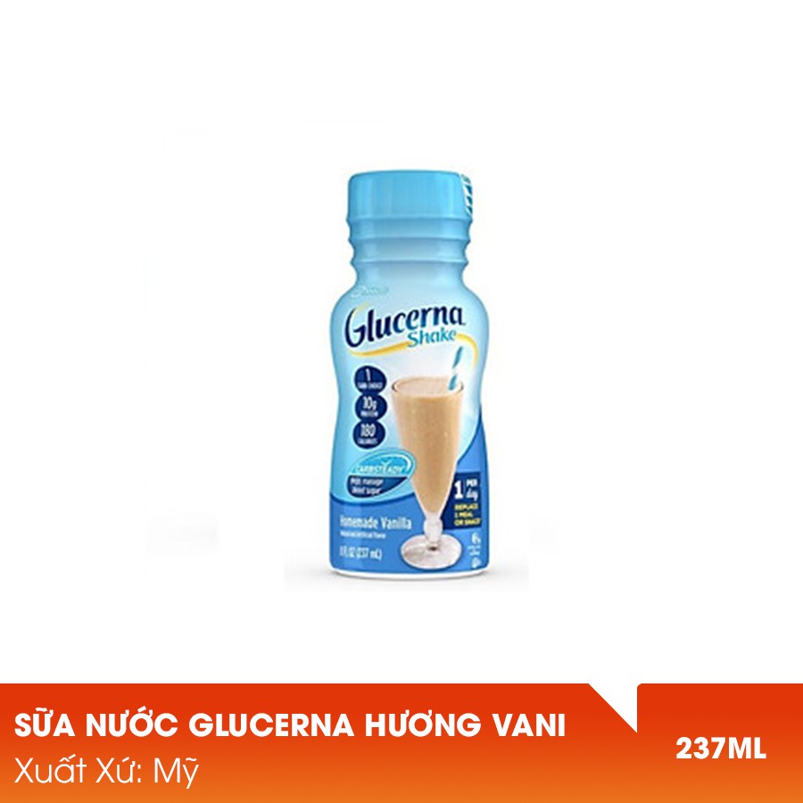 Sữa Glucerna Vanilla 237ml