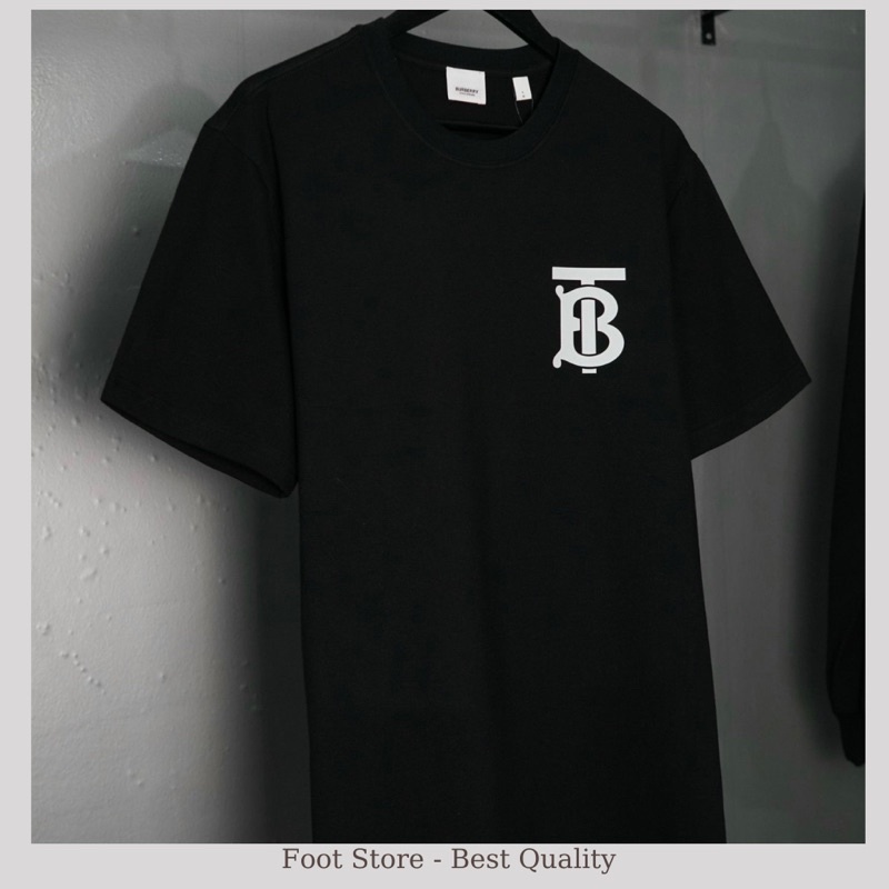 Áo thun Burberry Motif cao cấp Áo phông Burberry nam nữ mới nhất