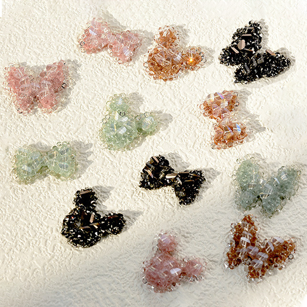 [Hàng mới về] Phụ Kiện Nơ 3D Trang Trí Móng Tay Độc Đáo