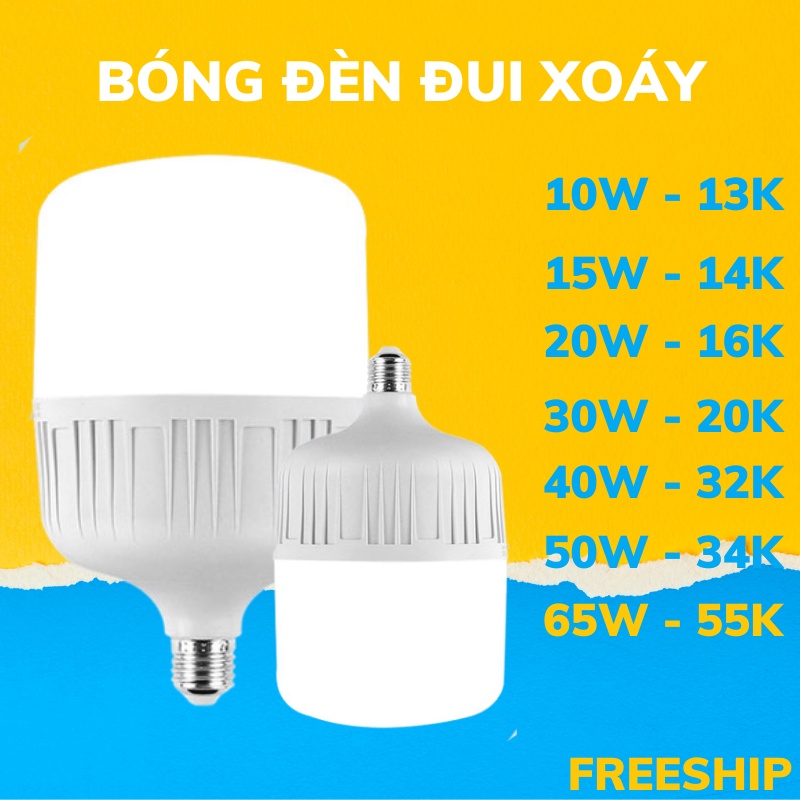Bóng BULB Ánh Sáng Trắng, Bóng Đèn Siêu Sáng Nhiều Công Suất, Đèn Năng Lượng Mặt Trời ASAKI