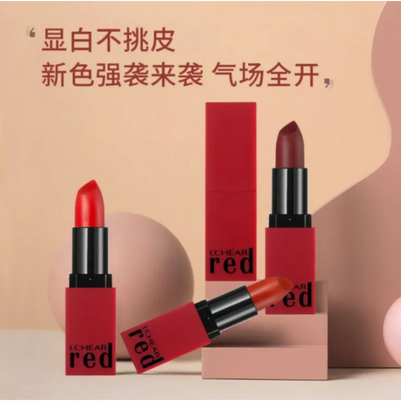 Bộ son môi nhung đỏ - bộ son môi 5 cây không thấm nước và chống dính cực tốt | BigBuy360 - bigbuy360.vn