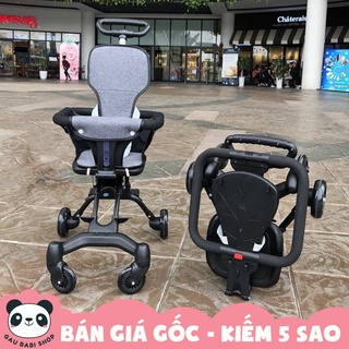 Xe đẩy gấp gọn đảo chiều có đệm cho bé 9BABY