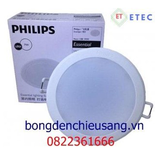 Đèn led âm trần Philips Meson 59444 6W D80