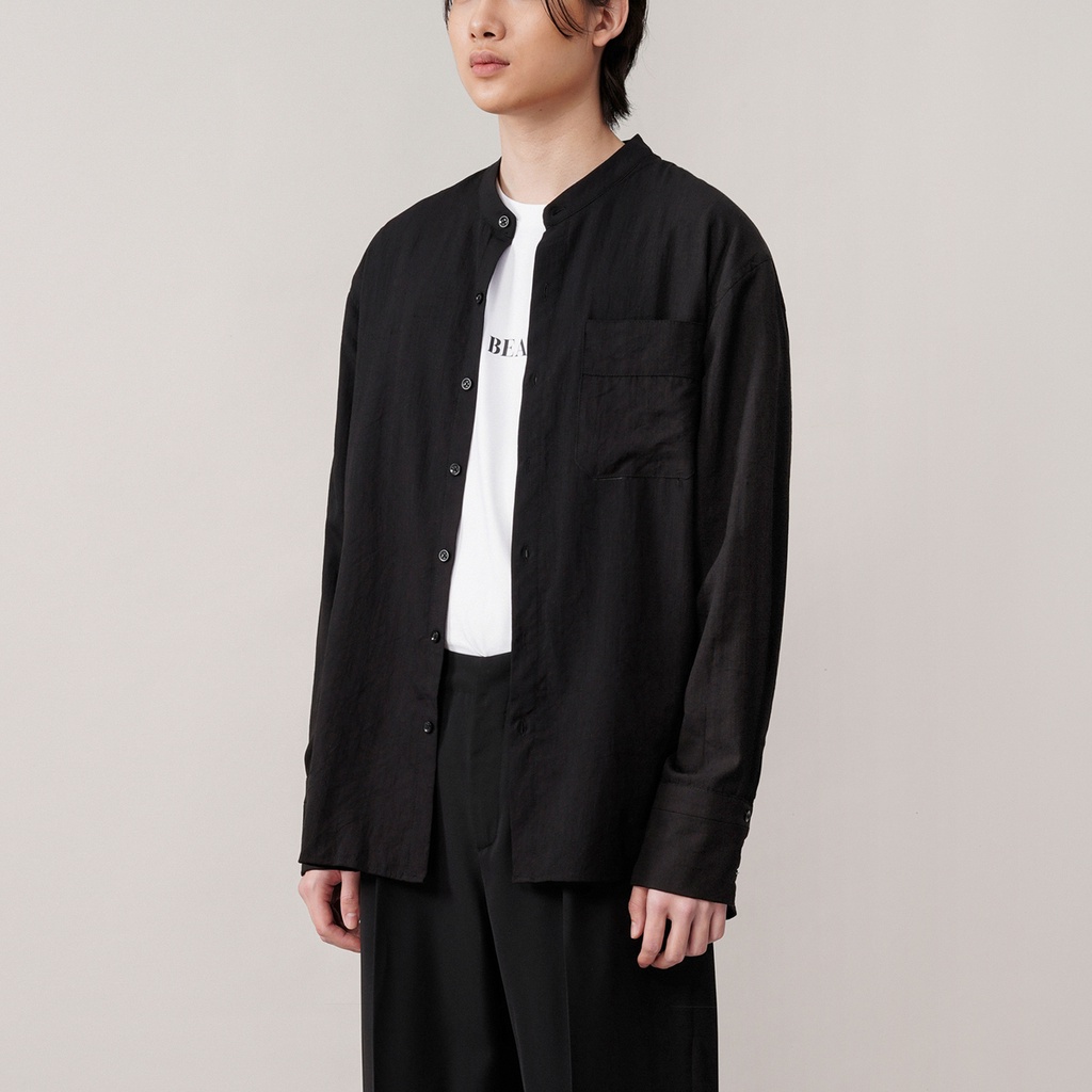 Áo Sơ Mi Dài Tay Cổ Trụ Nam UNICUS Wala Shirt