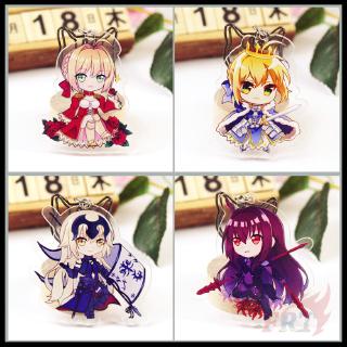 ❀ Móc Khóa Hình Fate / Grand Order ❀ 1 Mặt Dây Chuyền Bằng Acrylic Hai Mặt In Hình Chìa Khóa