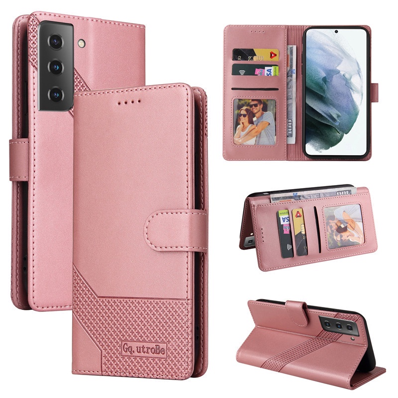 Bao da dạng ví nắp lật dành cho Samsung S21 S20 FE S20 Ultra S10 S9 Plus S20+ S10+