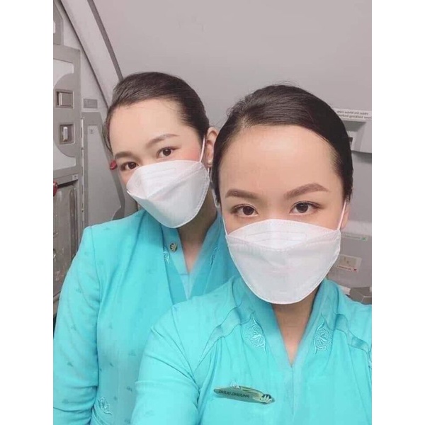 Combo 10 chiếc khẩu trang kf94 4d uni mask 4 lớp chính hãng. Kháng khuẩn chống bụi mịn