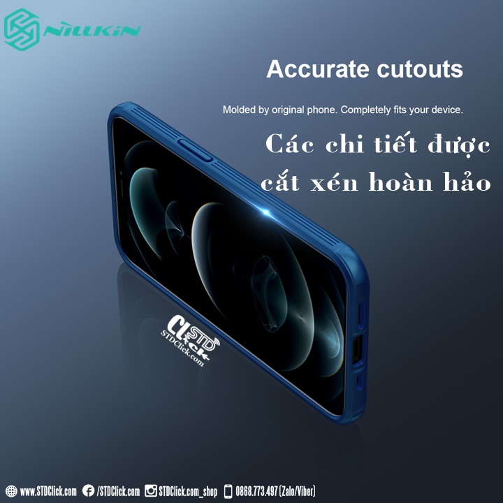 ỐP LƯNG IPHONE 13 PRO NILLKIN CAMSHIELD PRO NILLKIN CHÍNH HÃNG