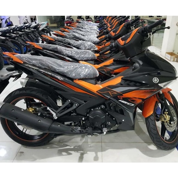 Tem Rời Exciter 150 RC Cam Đen - Tem Chuẩn Zin Cao Cấp